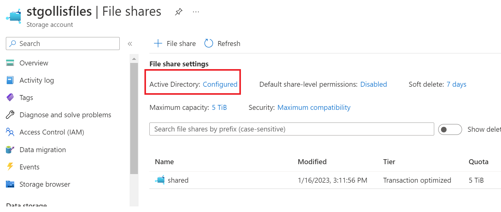 Migrate to Azure Files using Robocopy