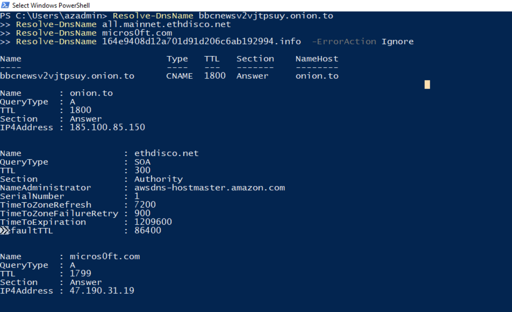 Using Microsoft Defender for DNS