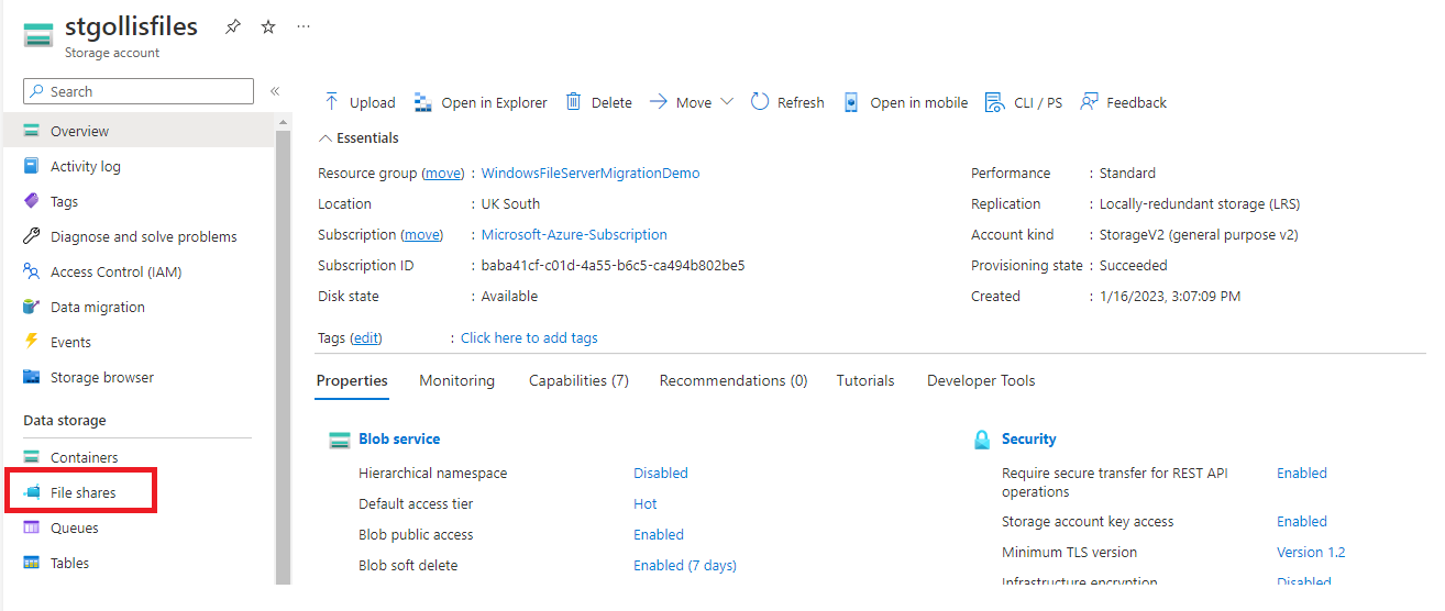 Migrate to Azure Files using Robocopy