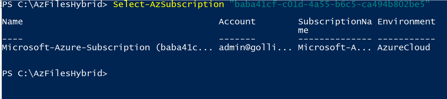 Migrate to Azure Files using Robocopy