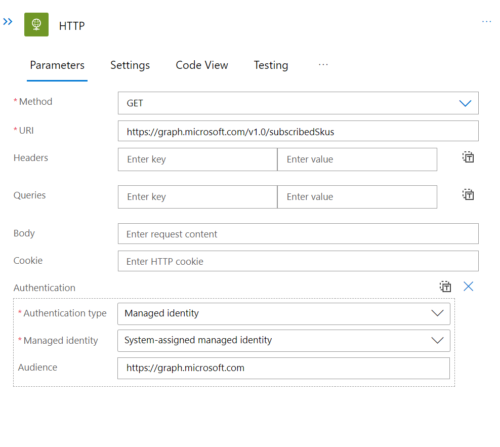 Creating a user licensing Azure Workbook using Azure Logic Apps and Log Analytics.