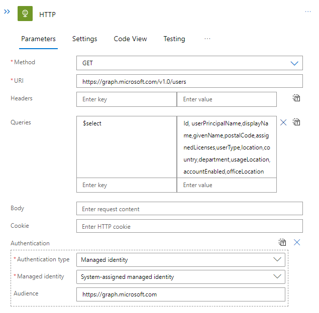 Creating a user licensing Azure Workbook using Azure Logic Apps and Log Analytics.