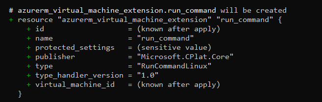 Running commands on your virtual machines using VM extensions in Terraform