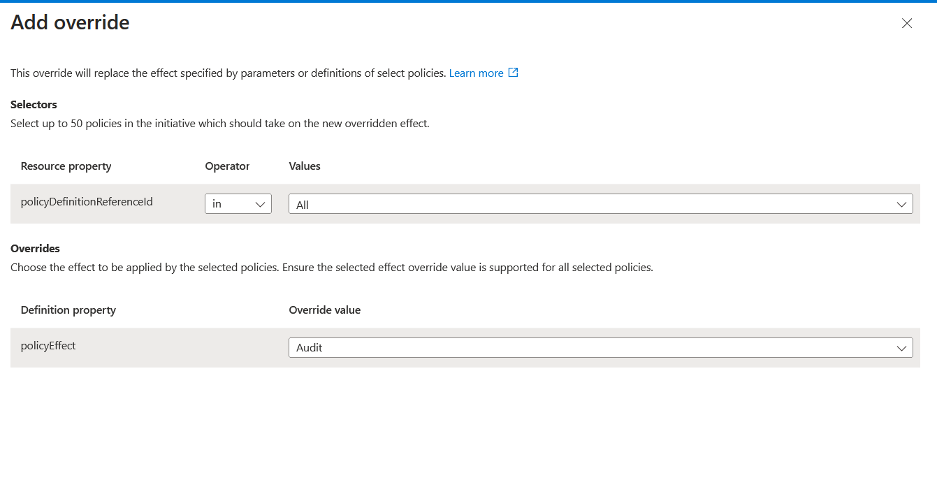 What are Azure Policy Overrides?