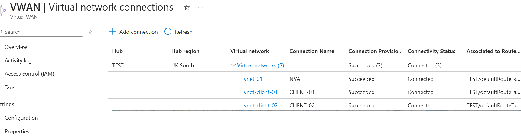 Azure Virtual WAN - Understanding Bypass Next Hop IP for workloads within this VNet