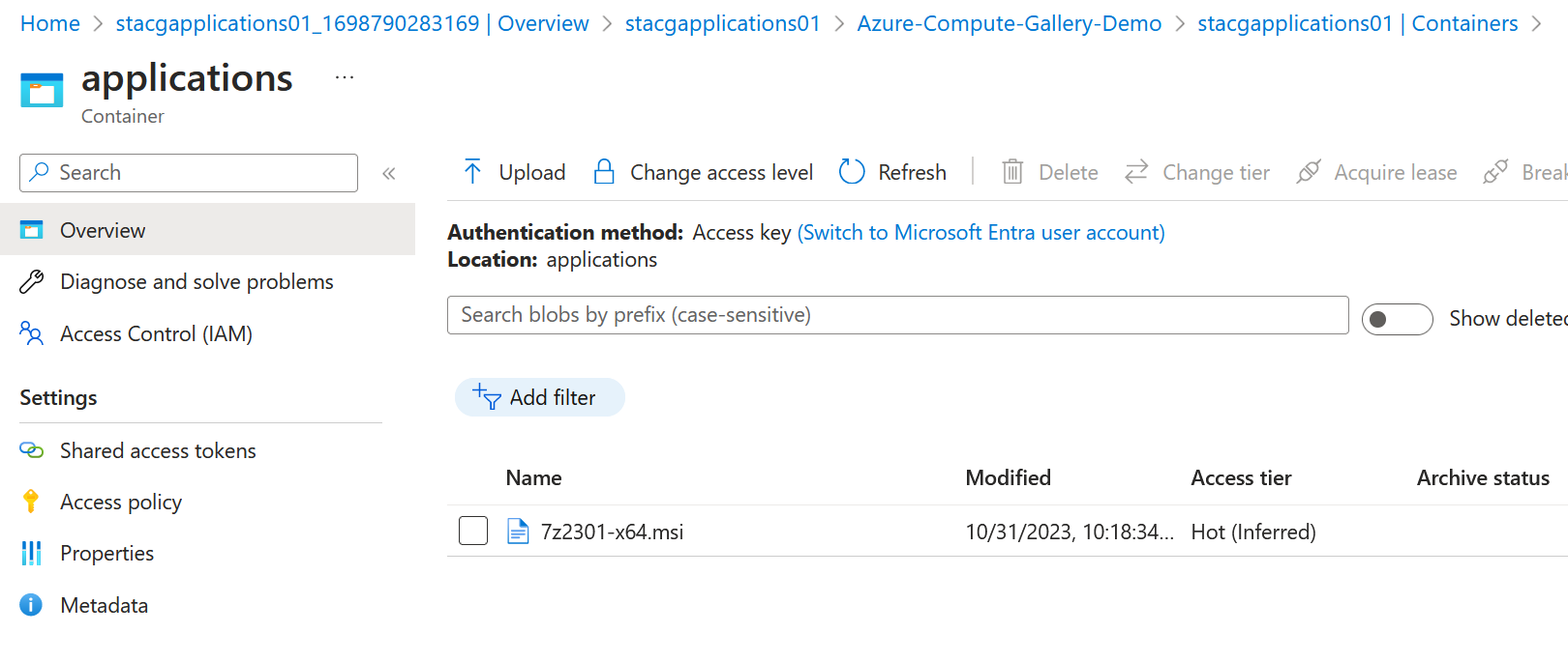 Using VM applications and Azure Policy to deploy applications.