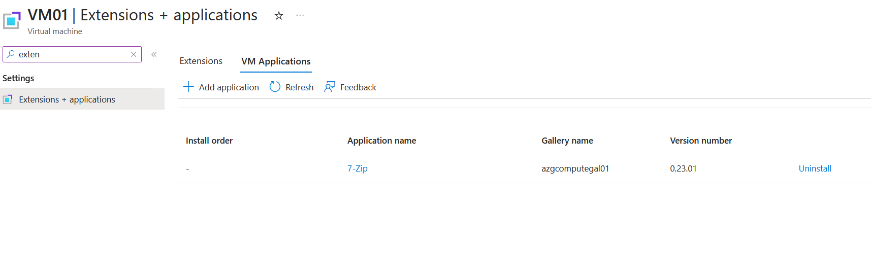 Using VM applications and Azure Policy to deploy applications.