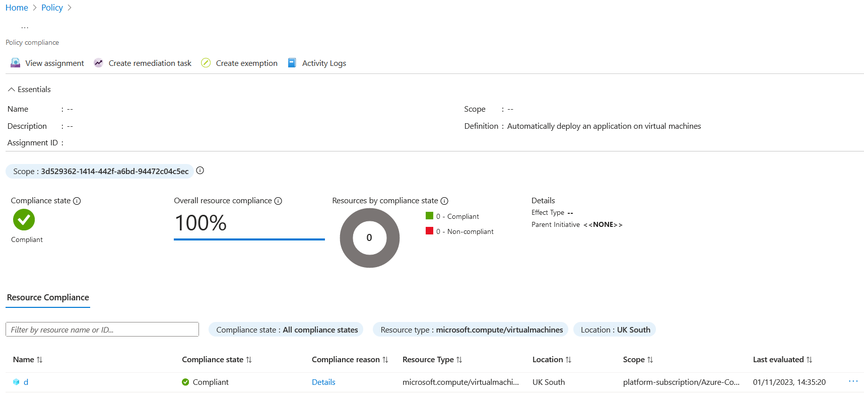 Using VM applications and Azure Policy to deploy applications.