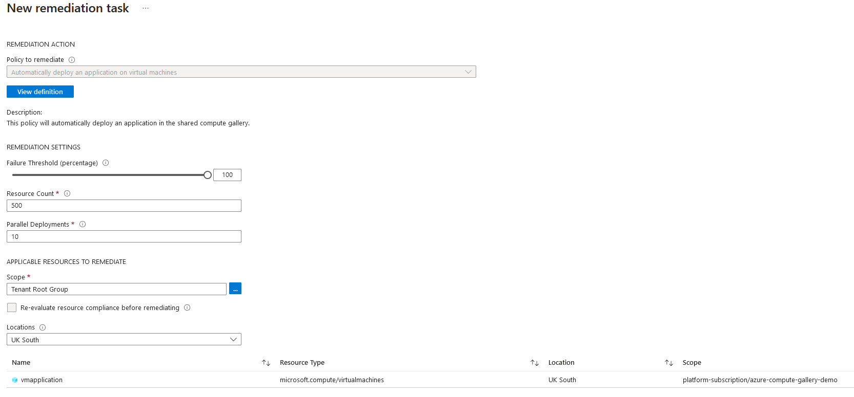 Using VM applications and Azure Policy to deploy applications.