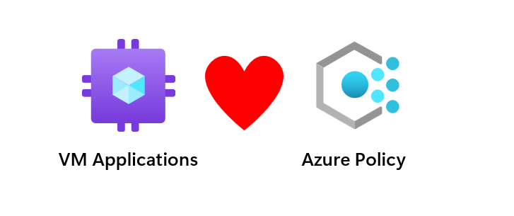Using VM applications and Azure Policy to deploy applications.
