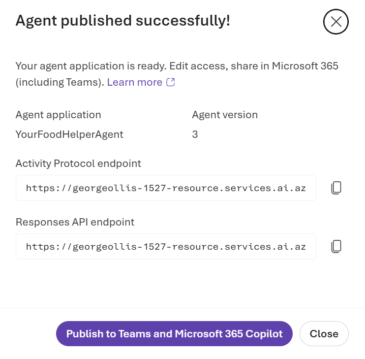Consuming a Microsoft Foundry Agent programatically