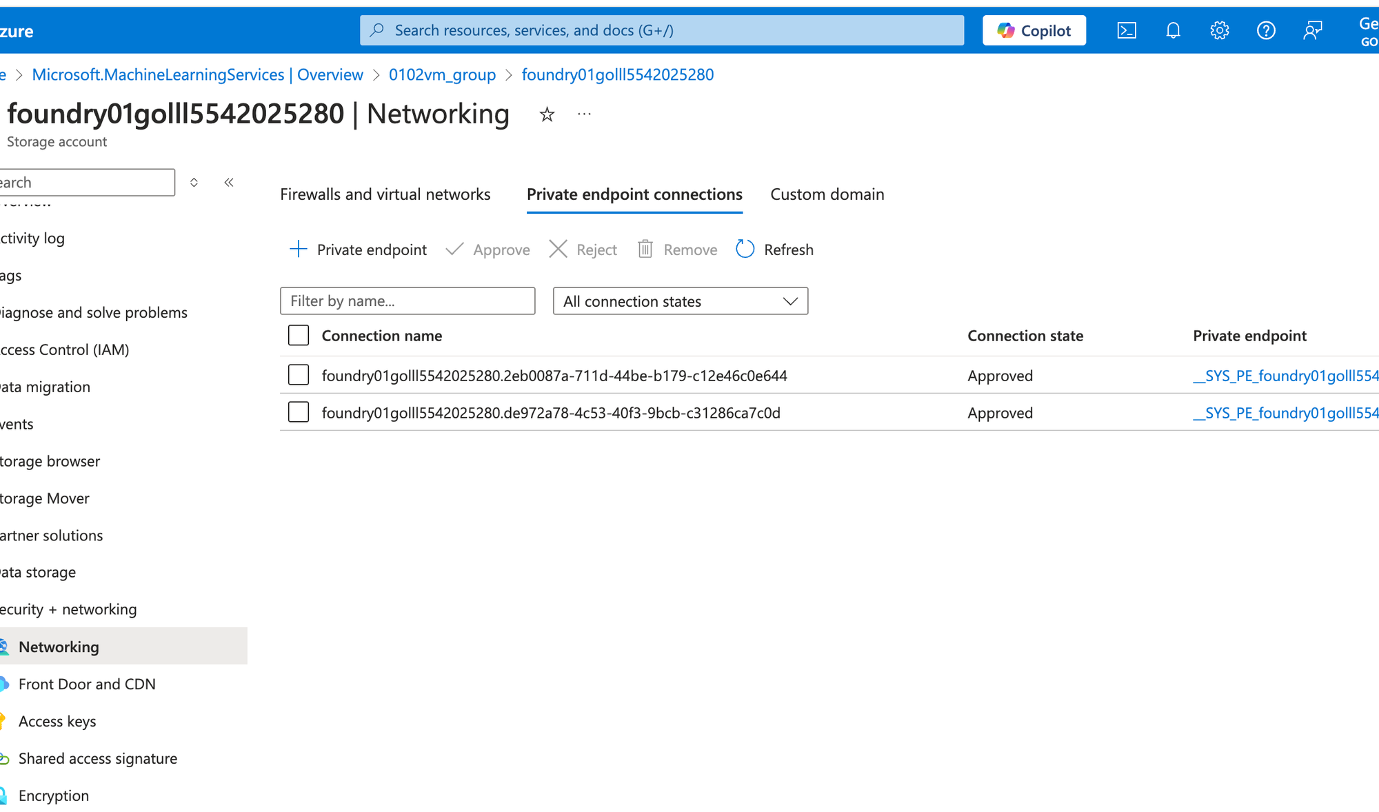Using managed private endpoints in Microsoft Foundry
