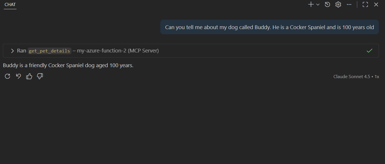 Using the MCP extension in Azure Functions